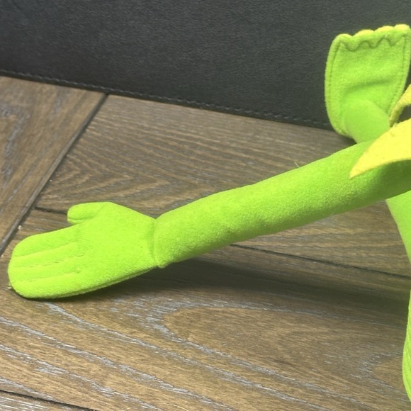 Vintage Nanco Sesame Street Kermit The‎ Frog Slinky Suction Cup 13" Plush Figure - Picture 9 of 16